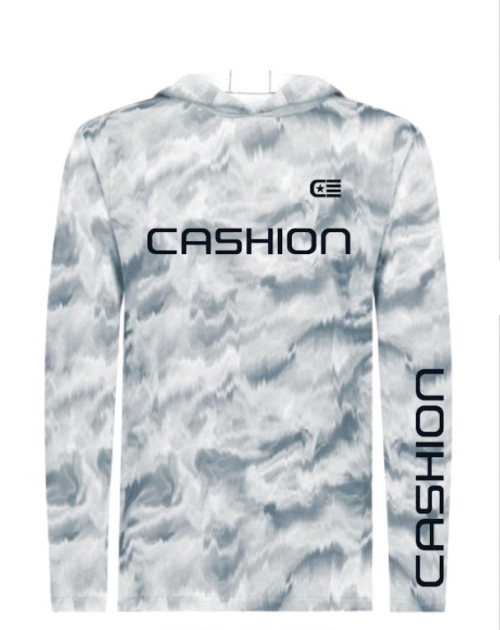 Silver Shockwave Cotton-Touch Hoodie